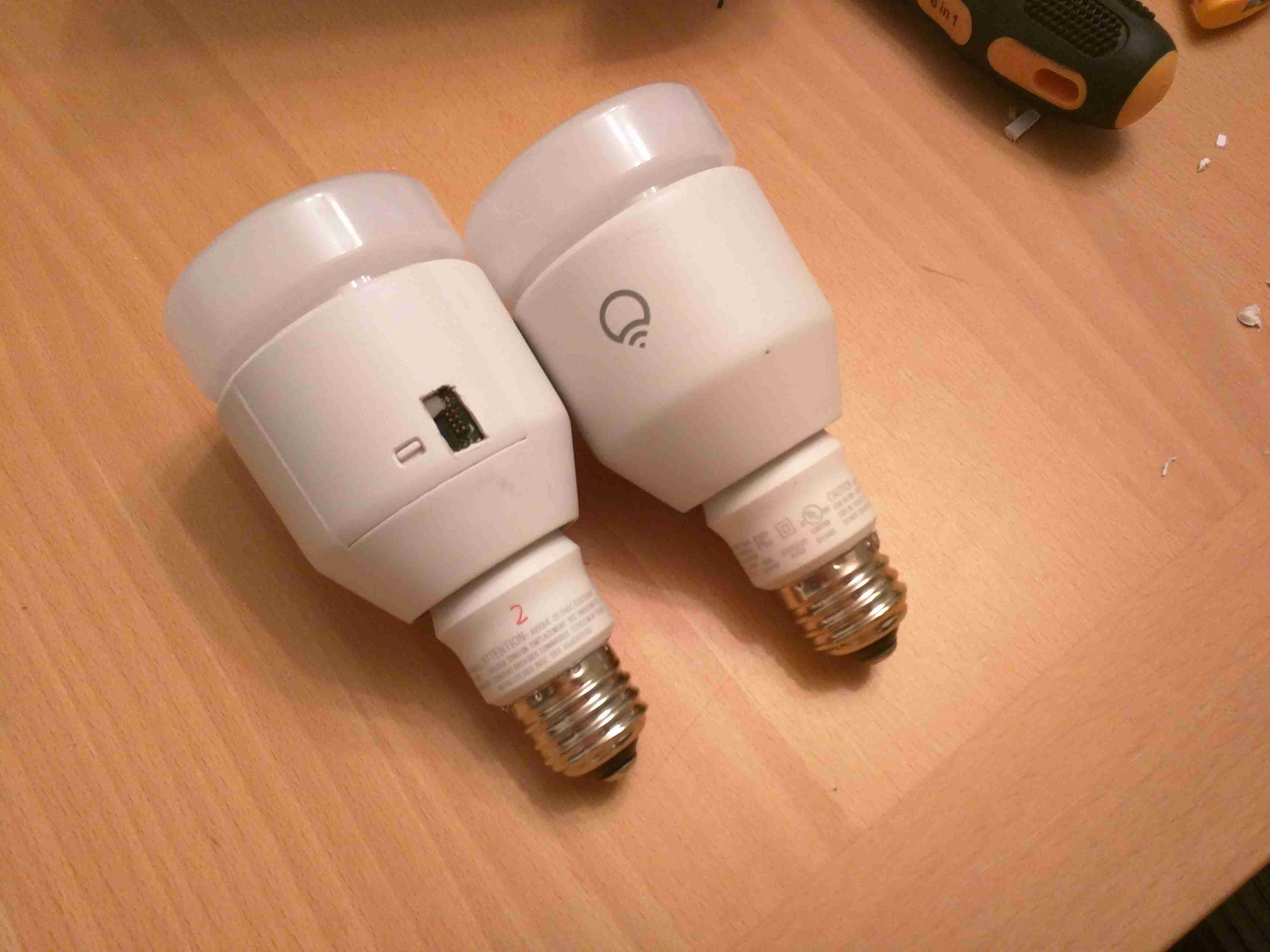 Modified smart bulb